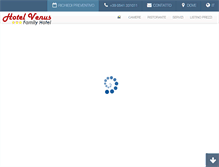 Tablet Screenshot of hotelvenusbellaria.it